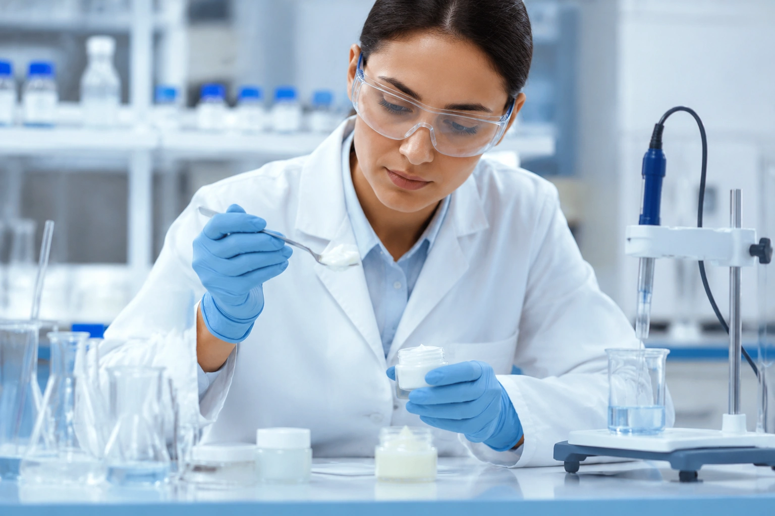 Hair removal formula route selection and performance target review