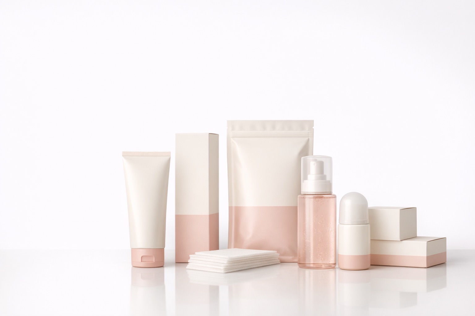 Hair removal routine kit packaging and product assortment